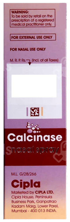 Calcinase Nasal Spray 3.7Ml