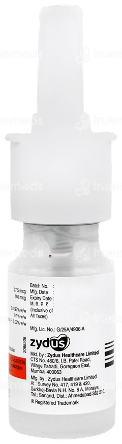 Combinase Ft Nasal Spray 9.8gm Combinase Ft Nasal Spray 9.8gm