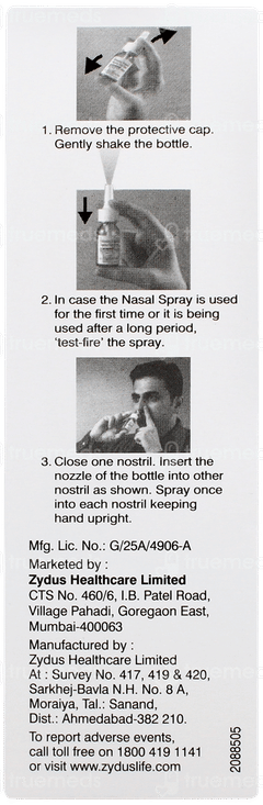 Derinide Aq Nasal Spray 10ml