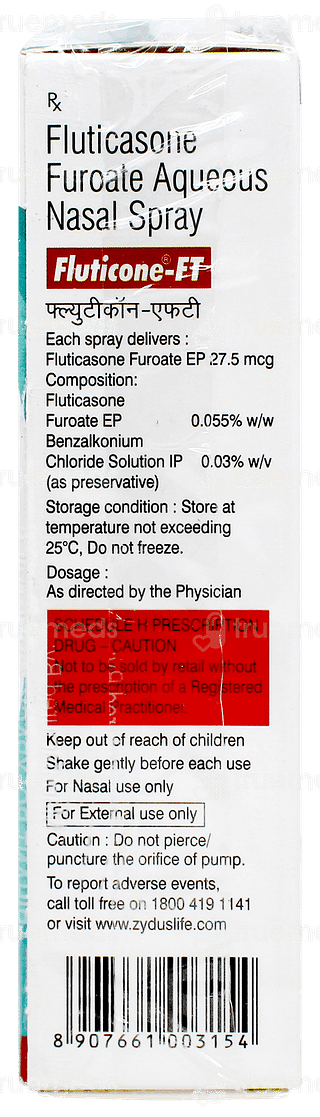 Fluticone Ft Nasal Spray 6gm