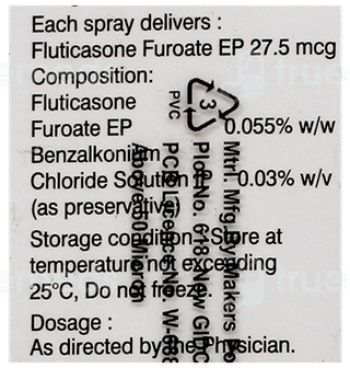 Fluticone Ft Nasal Spray 6Gm