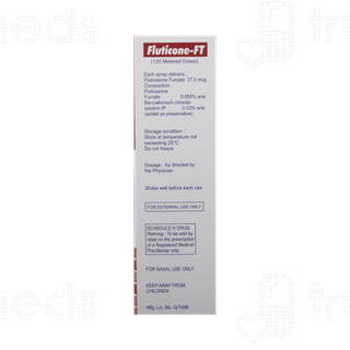 Fluticone Ft Nasal Spray 6Gm