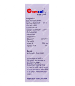 Gemcal Nasal Spray 3.7ml Gemcal Nasal Spray 3.7ml