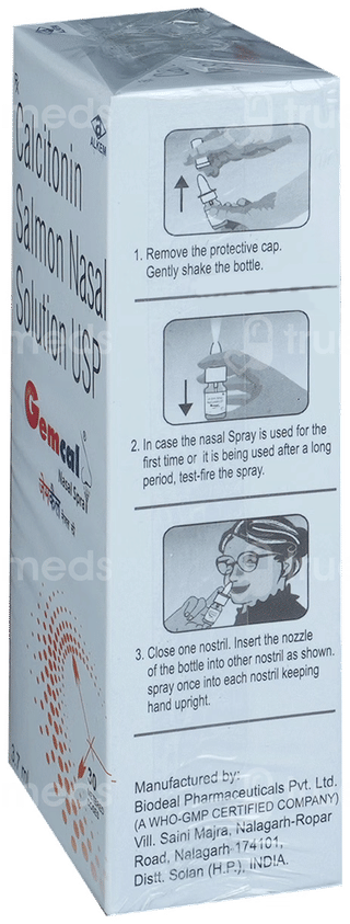 Gemcal Nasal Spray 3.7Ml