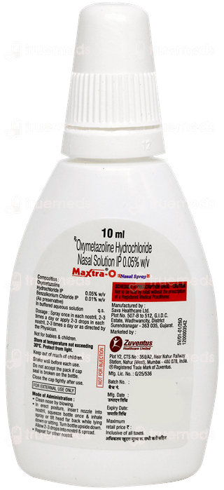 Maxtra O Nasal Spray 10Ml