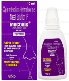 Mucoris 0.1% Adult Nasal Spray 10Ml