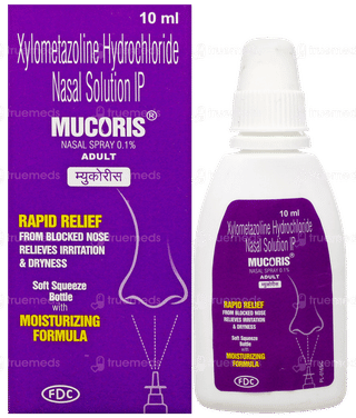 Mucoris 0.1% Adult Nasal Spray 10Ml