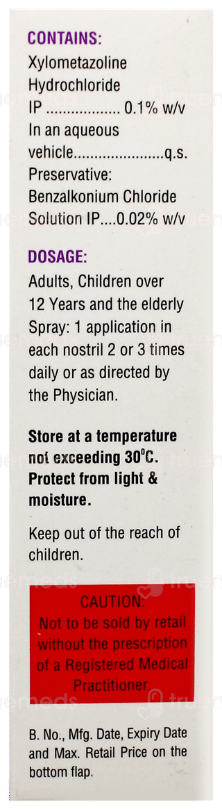 Mucoris 0.1% Adult Nasal Spray 10Ml