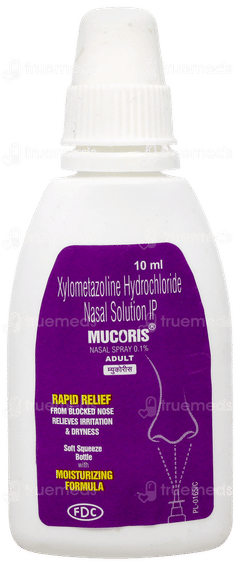 Mucoris 0.1% Adult Nasal Spray 10Ml