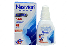 Nasivion Classic Adult Nasal Spray 10ml