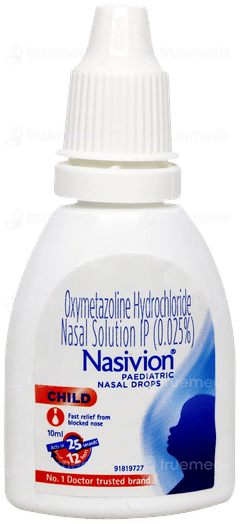 Nasivion Child Nasal Drops 10Ml