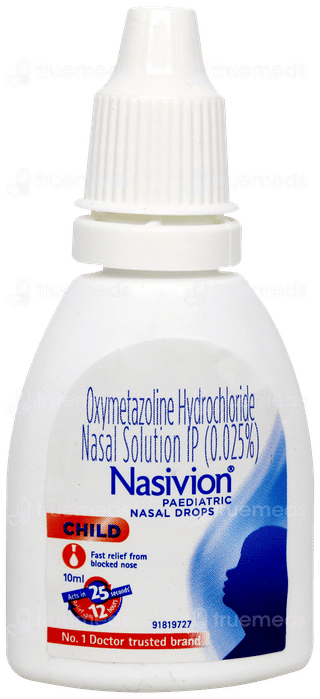 Nasivion Child Nasal Drops 10Ml