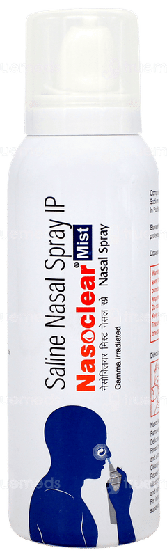 Nasoclear Mist Nasal Spray 100ml Nasoclear Mist Nasal Spray 100ml