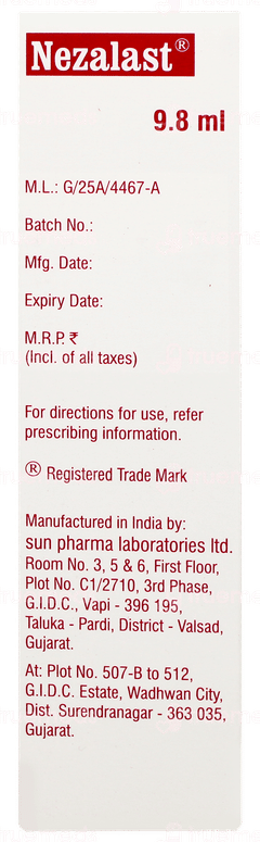 Nezalast Nasal Spray 9.8ml Nezalast Nasal Spray 9.8ml