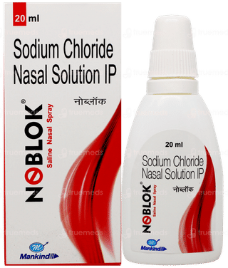 Noblok Saline Nasal Spray 20Ml