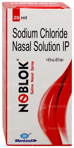 Noblok Saline Nasal Spray 20Ml Noblok Saline Nasal Spray 20Ml