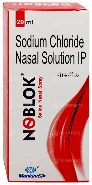 Noblok Saline Nasal Spray 20Ml