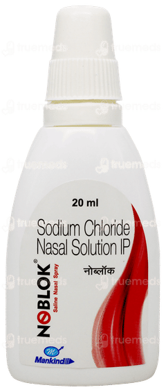 Noblok Saline Nasal Spray 20Ml Noblok Saline Nasal Spray 20Ml