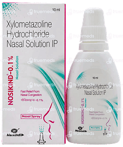 Nosikind 0.1% Nasal Solution 10ml