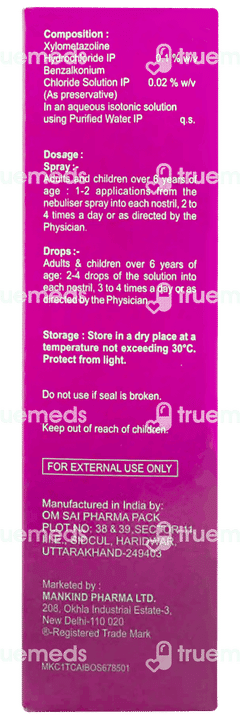 Nosikind 0.1% Nasal Solution 10ml Nosikind 0.1% Nasal Solution 10ml