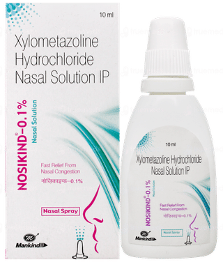 Nosikind 0.1% Nasal Solution 10Ml