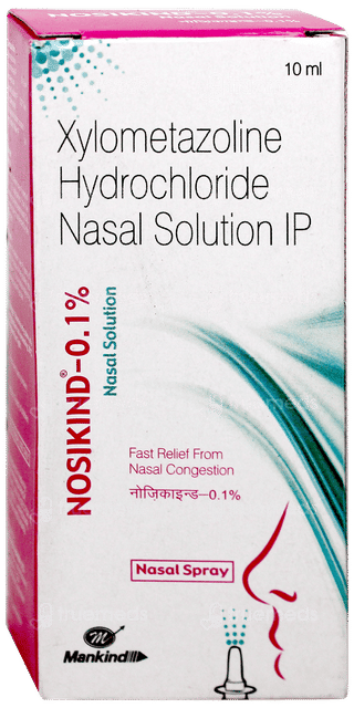 Nosikind 0.1% Nasal Solution 10Ml