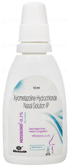 Nosikind 0.1% Nasal Solution 10Ml Nosikind 0.1% Nasal Solution 10Ml