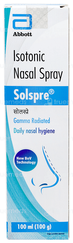 Solspre Nasal Spray 100ml Solspre Nasal Spray 100ml