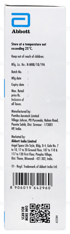 Solspre Nasal Spray 100ml