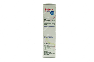 Saline nasal 2024 spray solvin