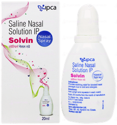 Solvin Nasal Spray 20ml Solvin Nasal Spray 20ml