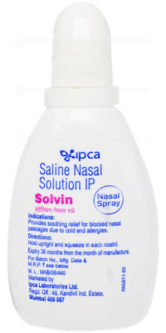 Solvin Nasal Spray 20ml