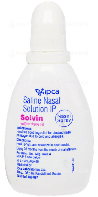 Solvin Nasal Spray 20ml