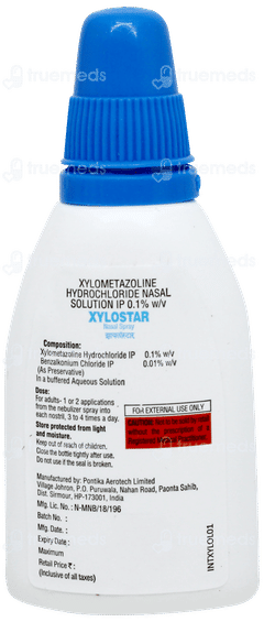 Xylostar Nasal Spray 10ml