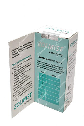 Zolmist 5 MG Nasal Spray 7 Mdi