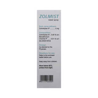 Zolmist Nasal Spray 0.7ml