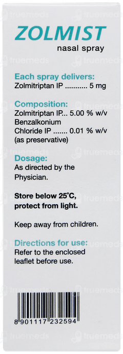 Zolmist Nasal Spray 7mdi Zolmist Nasal Spray 7mdi
