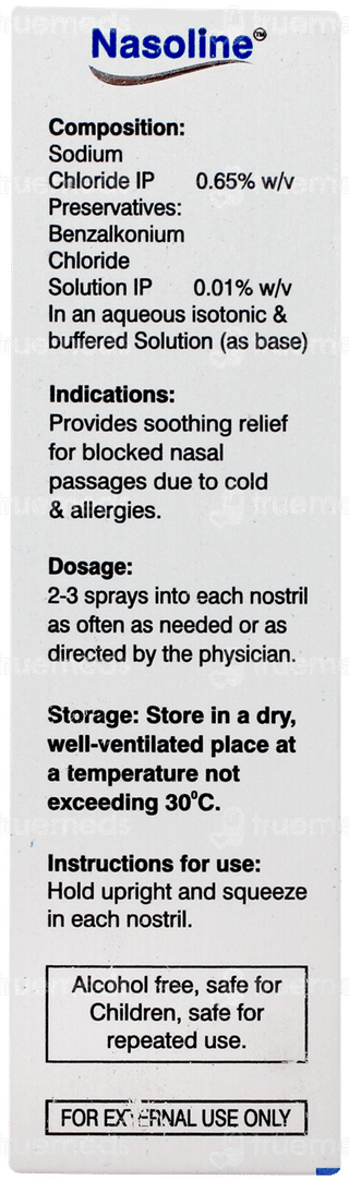 Nasoline Nasal Spray 10ml
