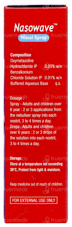 Nasowave Nasal Spray 10ml