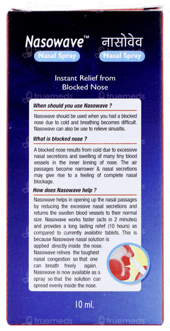 Nasowave Nasal Spray 10ml
