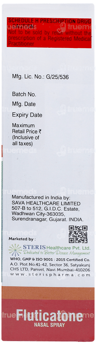 Fluticatone Nasal Spray 6gm