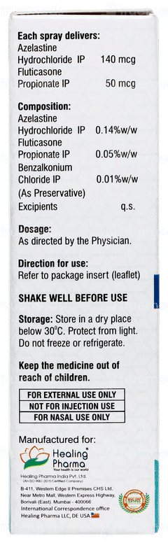 Flutiheal Az Nf Nasal Spray 7gm Flutiheal Az Nf Nasal Spray 7gm