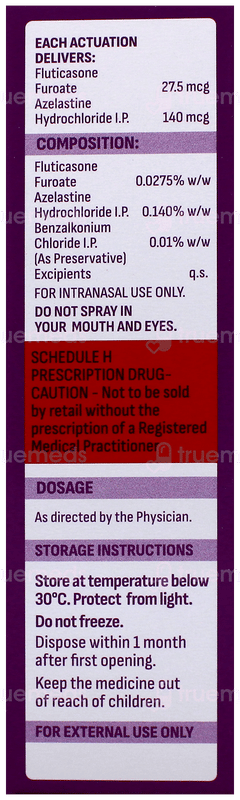Allegra Nasal Duo Spray 7Gm