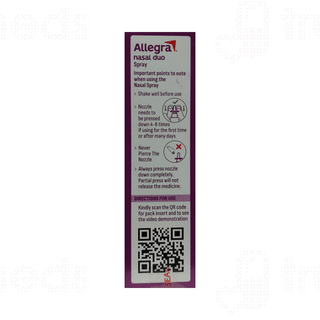 Allegra Nasal Duo Spray 7Gm