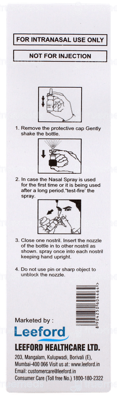 Nazohist F Nasal Spray 10ml