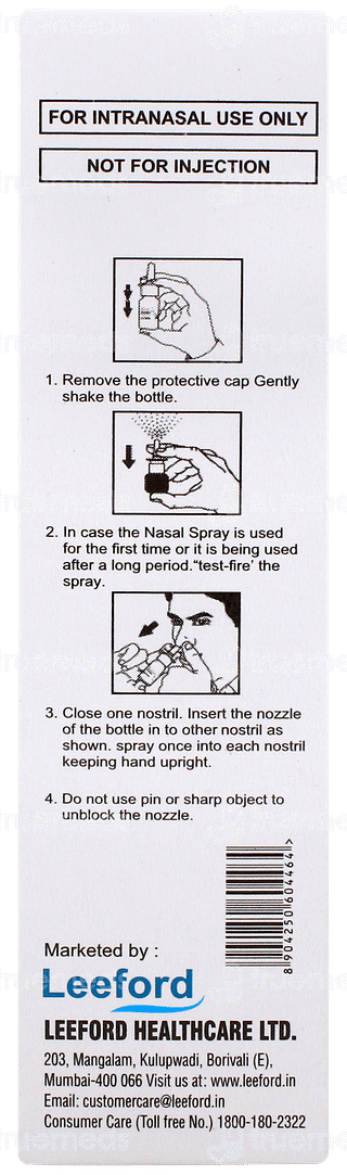 Nazohist F Nasal Spray 10ml