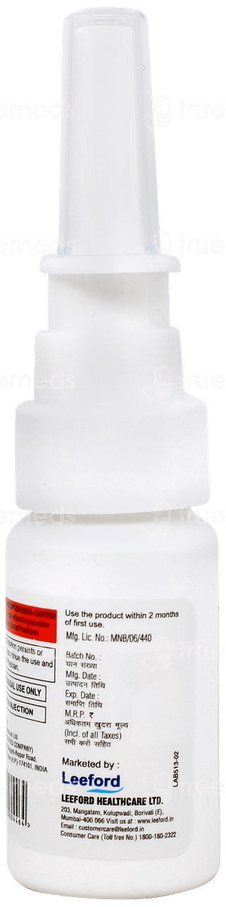 Nazohist F Nasal Spray 10ml