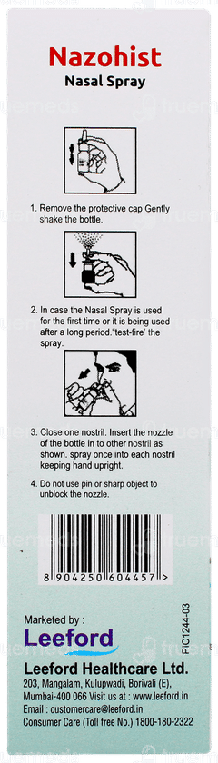 Nazohist Nasal Spray 7ml
