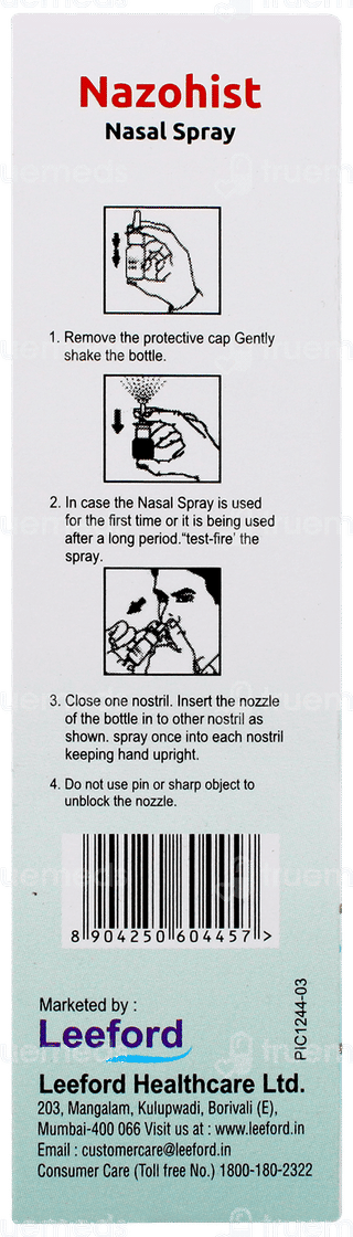 Nazohist Nasal Spray 7ml