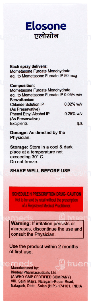 Elosone Nasal Spray 10ml
